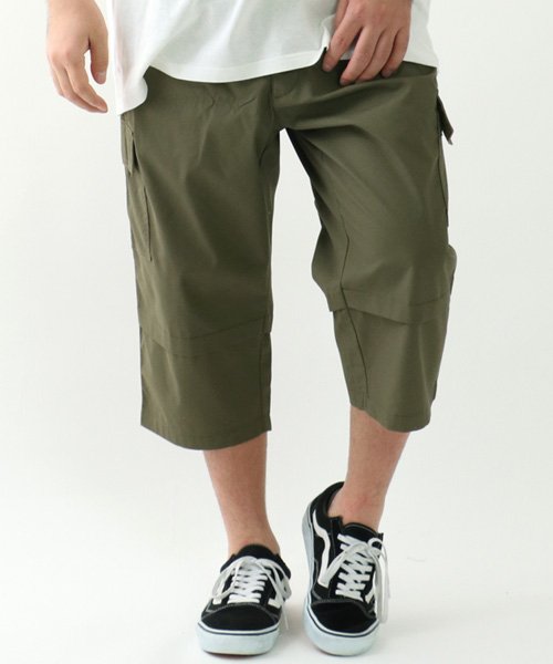 セール Discus Athletic ディスカス アスレチック 大きいサイズ メンズ 7分丈 カーゴパンツ 大きいサイズのマルカワ Marukawa Magaseek