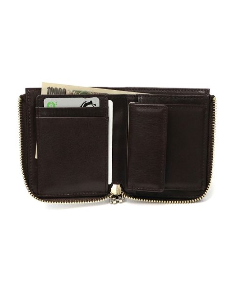 aniary(アニアリ)/【正規取扱店】アニアリ aniary Antique Leather L Zip Bill Holder ミニ財布 二つ折り 本革 日本製 01－20018/img06