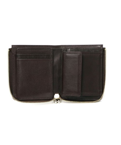 aniary(アニアリ)/【正規取扱店】アニアリ aniary Antique Leather L Zip Bill Holder ミニ財布 二つ折り 本革 日本製 01－20018/img11