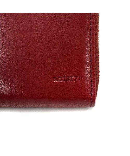 aniary(アニアリ)/【正規取扱店】アニアリ aniary Antique Leather L Zip Bill Holder ミニ財布 二つ折り 本革 日本製 01－20018/img15
