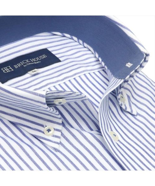 TOKYO SHIRTS(TOKYO SHIRTS)/ワイシャツ 半袖 形態安定 ビズポロ ニットシャツ BD メンズ/img02