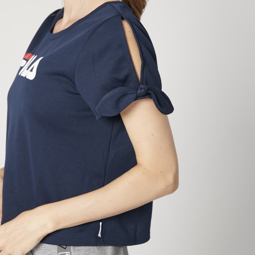 FILA(フィラ)/【ラン】水陸両用 袖リボンＴシャツ 水着 4点セット レディース/img16