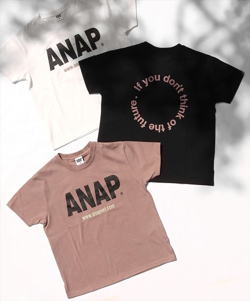 ANAP KIDS(アナップキッズ)/ANAPロゴプリントビッグTシャツ/img20