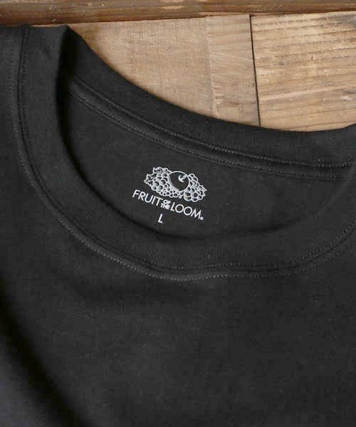 marukawa shonan(marukawa shonan)/【FRUITS OF THE LOOM/フルーツオブザルーム】ヘビーウェイト クルーネック レディース メンズ 半袖 ポケット  Tシャツ (パックT 1P)/img08