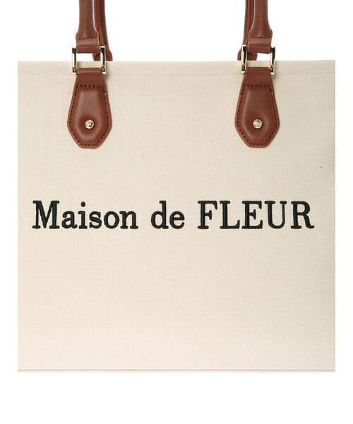 Maison de FLEUR(メゾンドフルール)/マテリアルトートMバッグ/img07