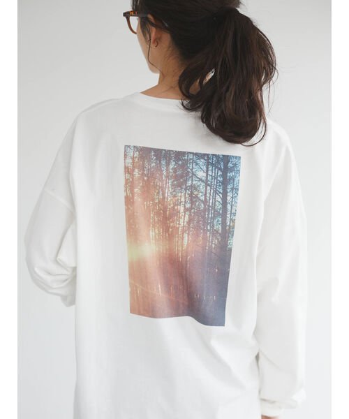 CRAFT STANDARD BOUTIQUE(クラフトスタンダードブティック)/【non－no 6月号掲載】NEW DAWN TEE / プリントロンT/img08