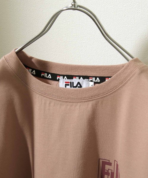 ZIP FIVE(ジップファイブ)/【fh7889】FILAユニセックスバックイラストTシャツ/img01