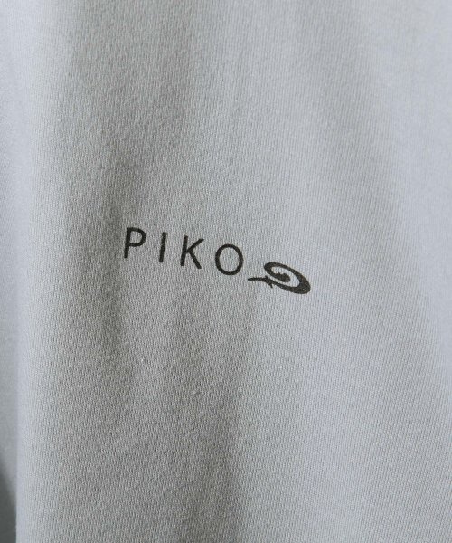 ZIP FIVE(ジップファイブ)/【pkm1436】PIKO ビックシルエットイラストTシャツ/img02