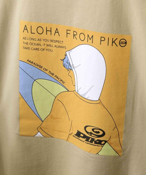 ZIP FIVE(ジップファイブ)/【pkm1439】PIKO ビックシルエットイラストTシャツ/img05