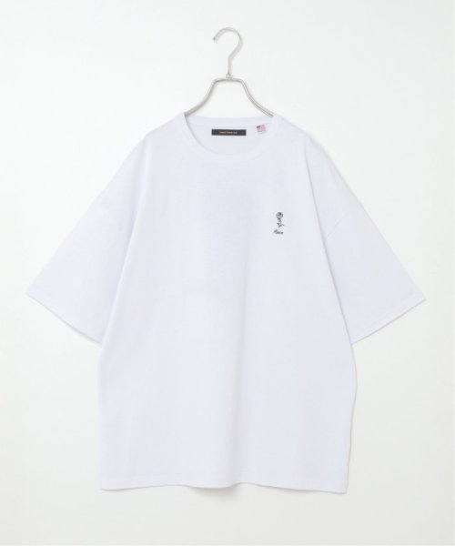 VENCE　EXCHANGE(ヴァンス　エクスチェンジ)/ローズ刺繍Tシャツ/img03