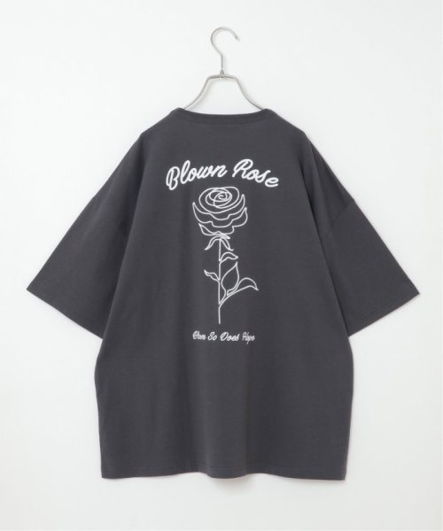 VENCE　EXCHANGE(ヴァンス　エクスチェンジ)/ローズ刺繍Tシャツ/img11