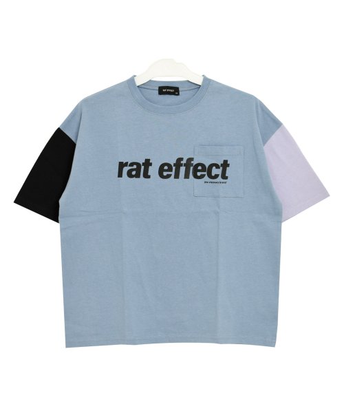 RAT EFFECT(ラット エフェクト)/ポケット付きフロントプリントビッグTシャツ/img12