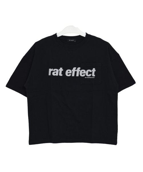 RAT EFFECT(ラット エフェクト)/ポケット付きフロントプリントビッグTシャツ/img15