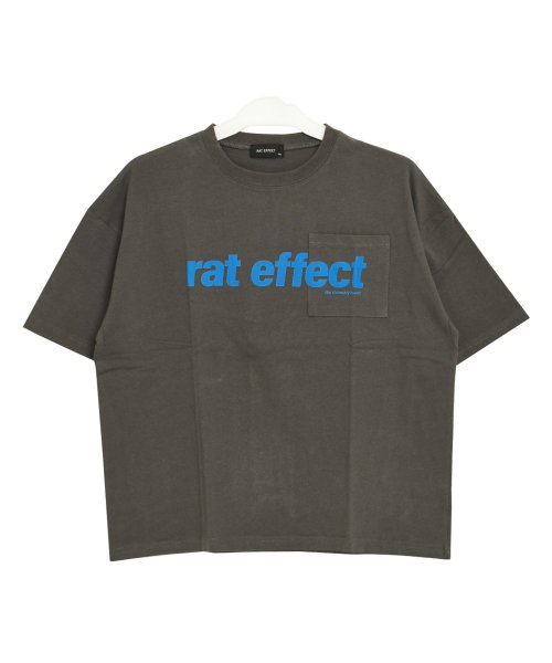 RAT EFFECT(ラット エフェクト)/ポケット付きフロントプリントビッグTシャツ/img16