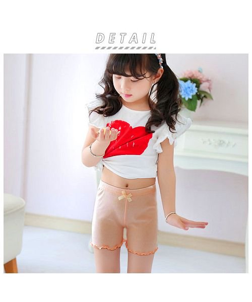 セール 23 Off 女の子 スパッツ ３分丈 Yt6021 バックヤード Backyard Magaseek