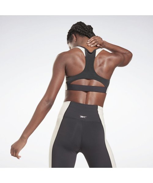 Reebok(リーボック)/Lux レーサー パデッド カラーブロック スポーツブラ / Lux Racer Padded Colorblock Sports Bra/img01