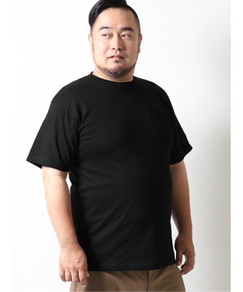 GRAND-BACK(グランバック)/【大きいサイズ】グランバック/GRAND－BACK ポケット付き 無地クルーネック半袖Ｔシャツ/img08