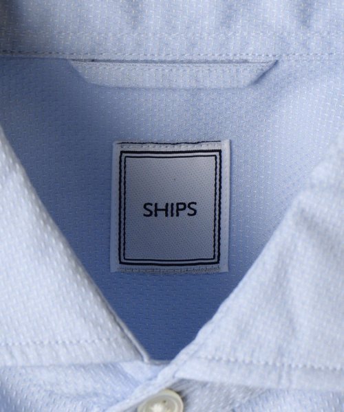 SHIPS MEN(シップス　メン)/【No tie， but smartness.】SHIPS: ドット セミワイドカラー ショートスリーブシャツ/img12