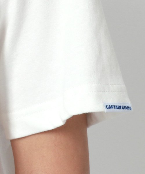 MARUKAWA(マルカワ)/【CAPTAIN STAG】キャプテン スタッグ メンズ 半袖 ポケット バック ロゴ Tシャツ/img05