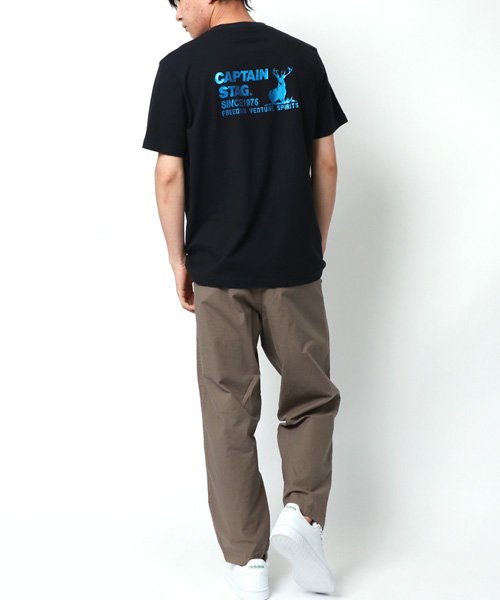 MARUKAWA(マルカワ)/【CAPTAIN STAG】キャプテン スタッグ メンズ 半袖 ポケット バック ロゴ Tシャツ/img10