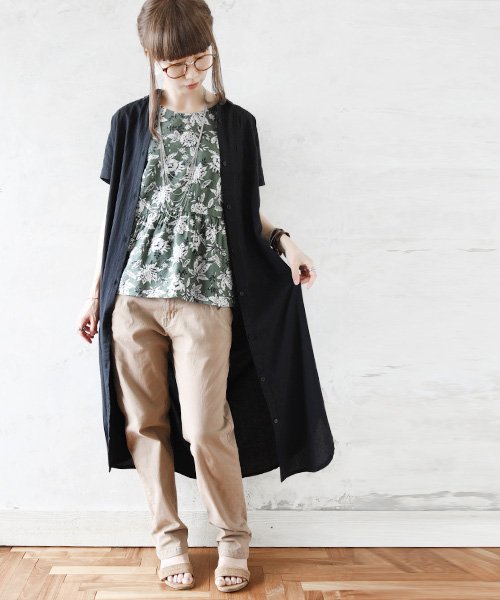 選べる2type！スキッパー＆ベーシックシャツワンピース ワンピース シャツワンピース レディース 春夏 シャツワンピ ロング ロング丈 ロングワンピ スキッパ 人気・おすすめ｜売れ筋商品・話題商品におすすめ コスパ重視 安心配送 スピーディーにお届け