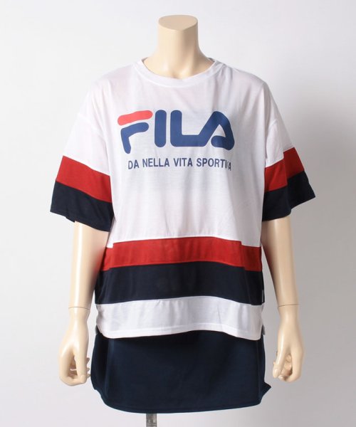 FILA(フィラ)/切替Tシャツ4点セット(229707)/img40