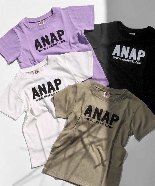 ANAP KIDS(アナップキッズ)/吸水速乾アドレスロゴＴシャツ/img25