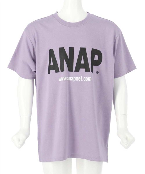 ANAP KIDS(アナップキッズ)/ANAPロゴプリントビッグTシャツ/img21