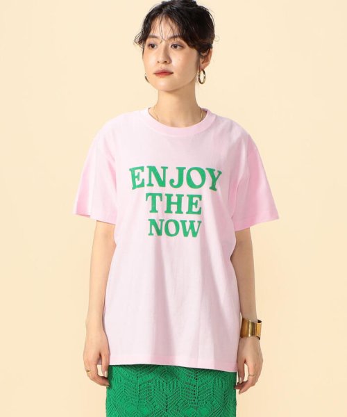 NOLLEY’S(ノーリーズ)/◇【WEB限定】ENJOY THE NOW Tシャツ/img31