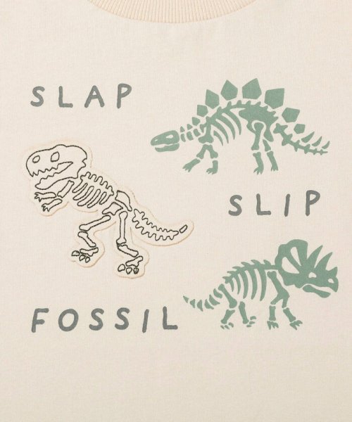 SLAP SLIP(スラップスリップ)/恐竜 パッチ 天竺 Tシャツ (80~130cm)/img04