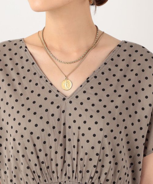 セール Ne Quittez Pas ヌキテパ コットンボイルドットプリントワンピース ノーリーズ Nolley S Magaseek