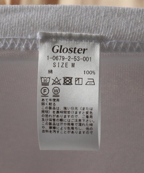 GLOSTER(GLOSTER)/9.1オンスヘビーウェイト ビッグシルエットTシャツ/img30