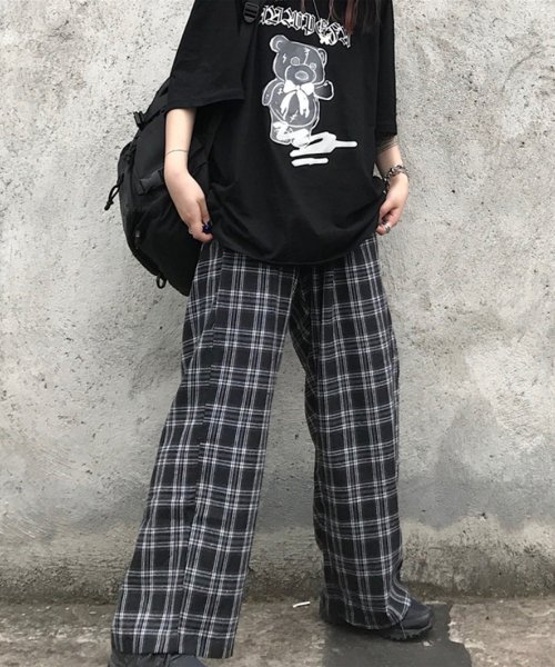 クーポン開催中 セール 10 Off ユニセックスゆったりチェックパンツ 韓国 ストリート系 Aimoha アイモハ Aimoha Magaseek クーポン開催中 セール 10 Off ユニセックスゆったりチェックパンツ 韓国 ストリート系 Aimoha アイモハ Aimoha Magaseek