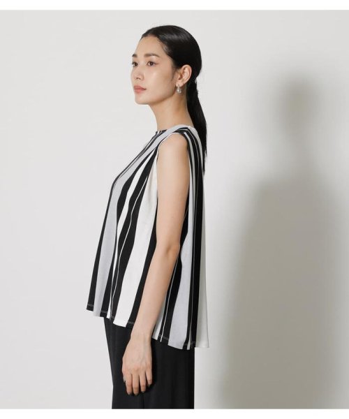 AZUL by moussy(アズールバイマウジー)/GLOSSY COOL BACK TUCK TANK/img23