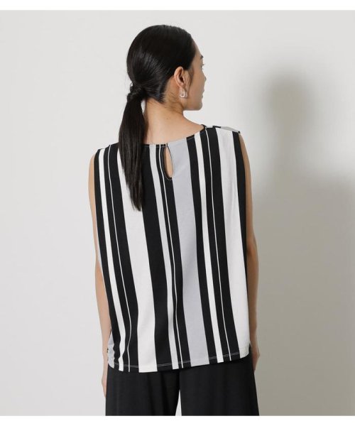 AZUL by moussy(アズールバイマウジー)/GLOSSY COOL BACK TUCK TANK/img24