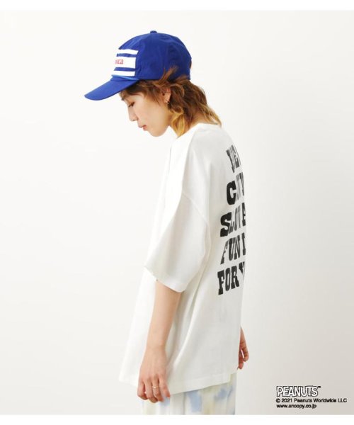 RODEO CROWNS WIDE BOWL(ロデオクラウンズワイドボウル)/PEANUTS SURF’S UP Tシャツ/img01