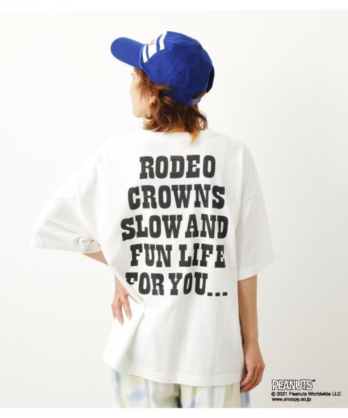 RODEO CROWNS WIDE BOWL(ロデオクラウンズワイドボウル)/PEANUTS SURF’S UP Tシャツ/img02