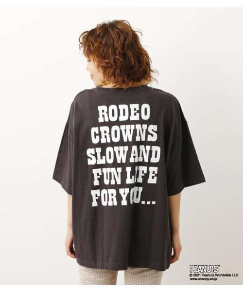 RODEO CROWNS WIDE BOWL(ロデオクラウンズワイドボウル)/PEANUTS SURF’S UP Tシャツ/img09