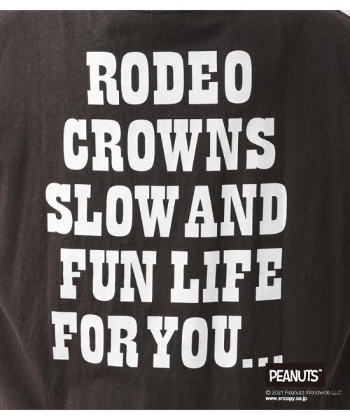 RODEO CROWNS WIDE BOWL(ロデオクラウンズワイドボウル)/PEANUTS SURF’S UP Tシャツ/img12