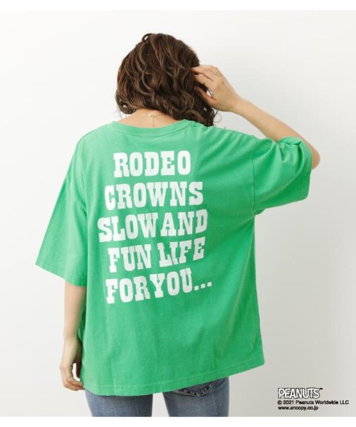 RODEO CROWNS WIDE BOWL(ロデオクラウンズワイドボウル)/PEANUTS SURF’S UP Tシャツ/img16