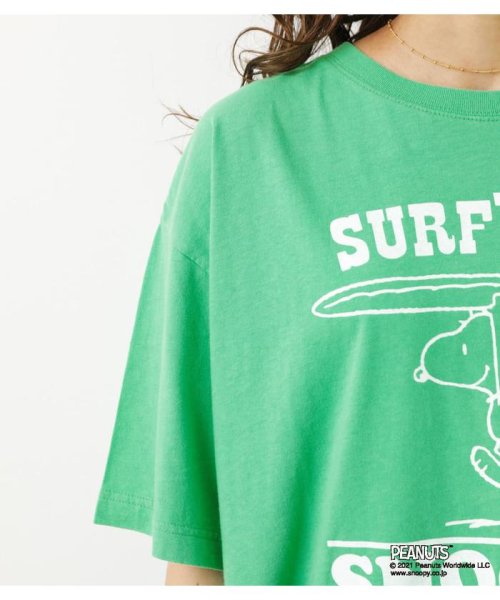 RODEO CROWNS WIDE BOWL(ロデオクラウンズワイドボウル)/PEANUTS SURF’S UP Tシャツ/img18