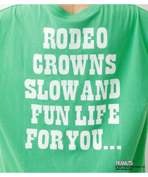 RODEO CROWNS WIDE BOWL(ロデオクラウンズワイドボウル)/PEANUTS SURF’S UP Tシャツ/img19