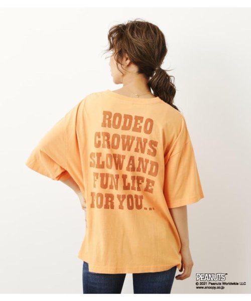 RODEO CROWNS WIDE BOWL(ロデオクラウンズワイドボウル)/PEANUTS SURF’S UP Tシャツ/img23