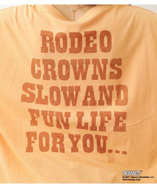 RODEO CROWNS WIDE BOWL(ロデオクラウンズワイドボウル)/PEANUTS SURF’S UP Tシャツ/img27