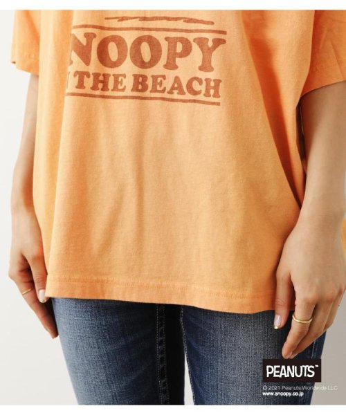 RODEO CROWNS WIDE BOWL(ロデオクラウンズワイドボウル)/PEANUTS SURF’S UP Tシャツ/img28