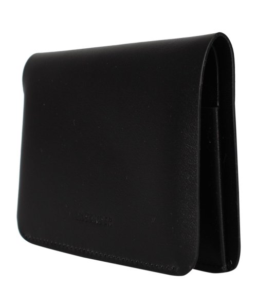 Jil Sander(ジル・サンダー)/ジルサンダー JIL SANDER ミニ財布 カードケース メンズ レディース スリム 薄型 DOUBLE CARD WALLET ブラック 黒 JSMS840/img02
