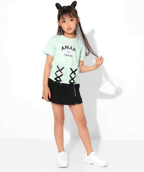 ANAP KIDS(アナップキッズ)/フロントレースアップTシャツ/img07