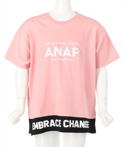 ANAP KIDS(アナップキッズ)/レイヤード風ビッグTシャツ/img16