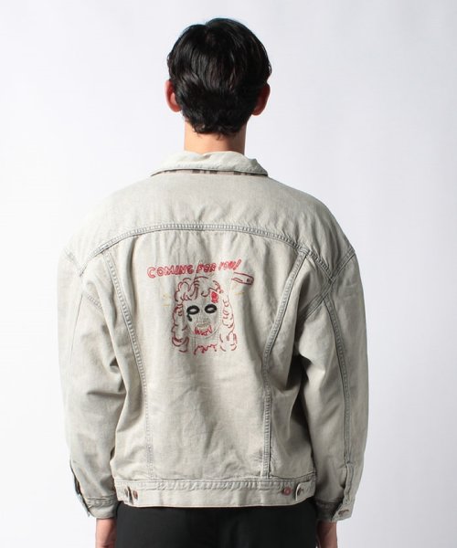 LEVI’S OUTLET(リーバイスアウトレット)/LVC FLANNEL TRUCKER LEAVE ME ALONE/img03