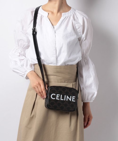 CELINE(セリーヌ)/【CELINE】ミニメッセンジャーバッグ　トリオンフキャンバス　セリーヌ/img05